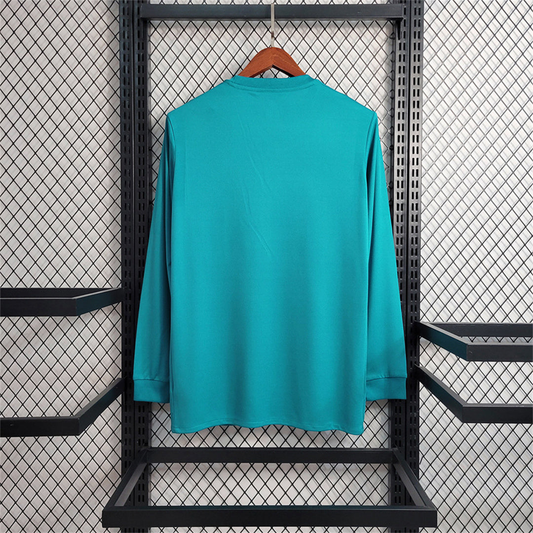Real Madrid 17/18 Long Sleeve Away Kit