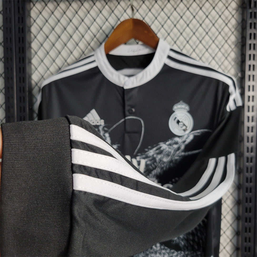 Real Madrid 14/15 Long Sleeve Away Kit