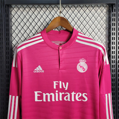 Real Madrid 14/15 Long Sleeve Away Kit