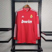 Real Madrid 11/12 Long Sleeve Away Kit
