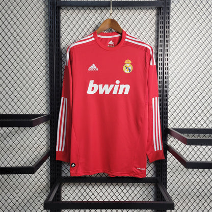 Real Madrid 11/12 Long Sleeve Away Kit