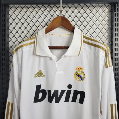 2011/12 Real Madrid Home Long Sleeve Shirt