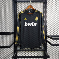 Real Madrid 11/12 Long Sleeve Away Kit
