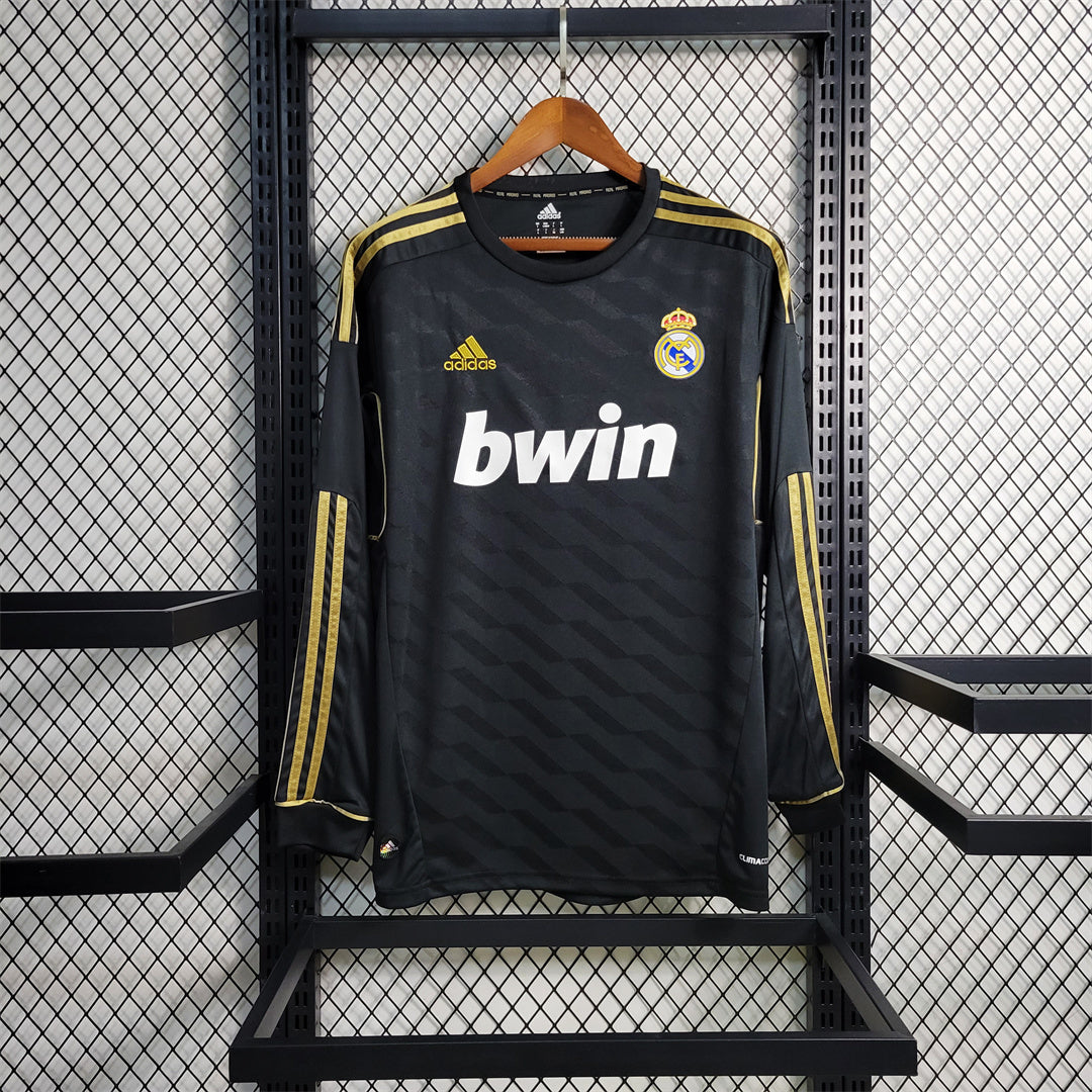 Real Madrid 11/12 Long Sleeve Away Kit