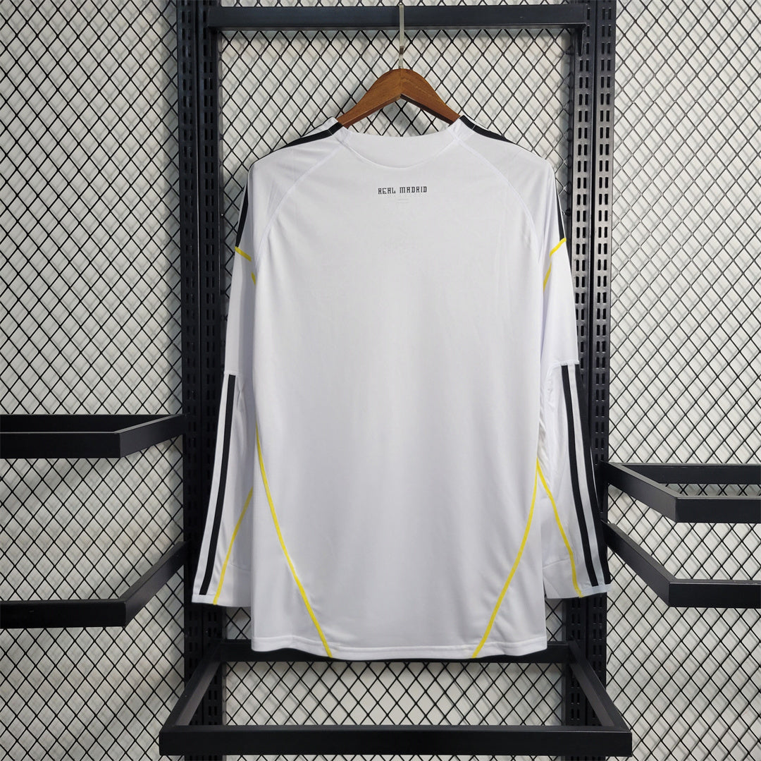 Real Madrid 09/10 Long Sleeve Home Kit