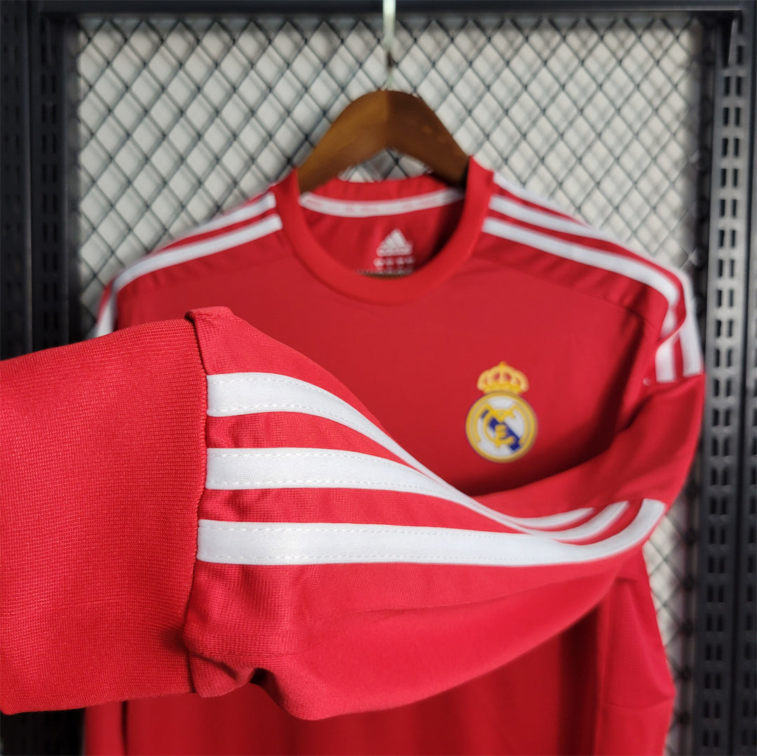 Real Madrid 11/12 Long Sleeve Away Kit
