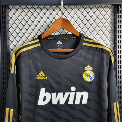 Real Madrid 11/12 Long Sleeve Away Kit