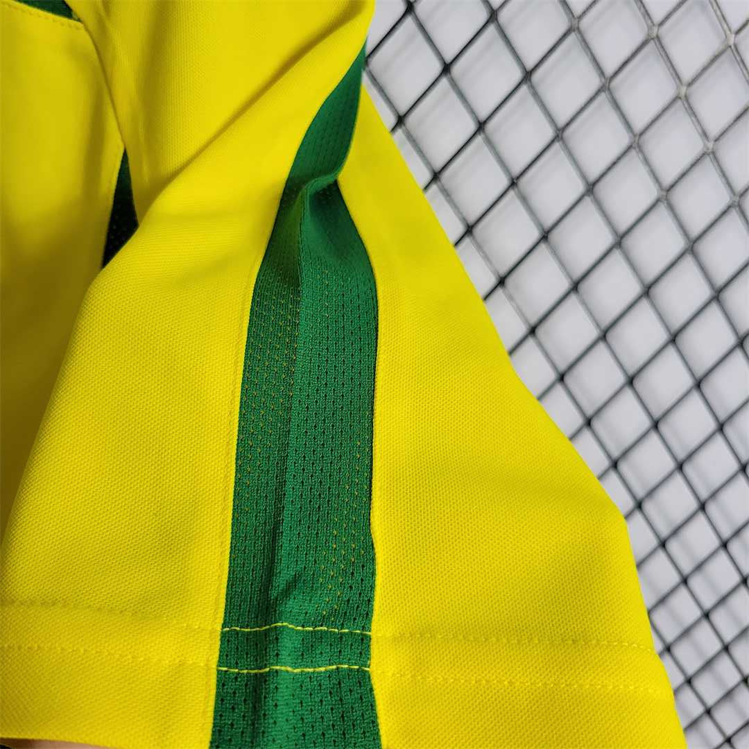 Brazil 2002 Retro Home Kit