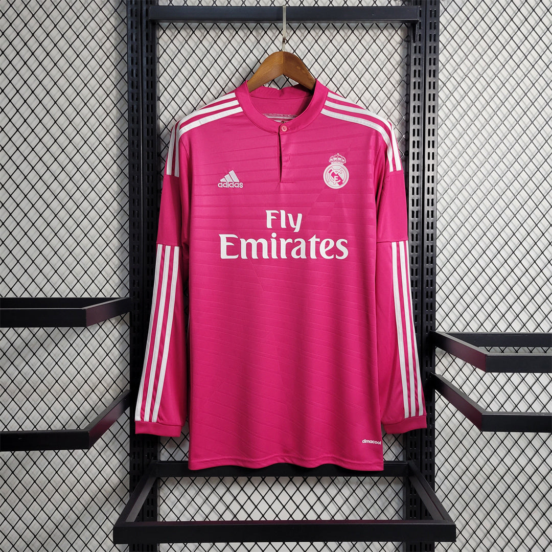 Real Madrid 14/15 Long Sleeve Away Kit