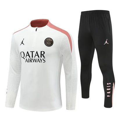 PSG Jordan 24/25 White Tracksuit