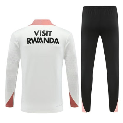 PSG Jordan 24/25 White Tracksuit