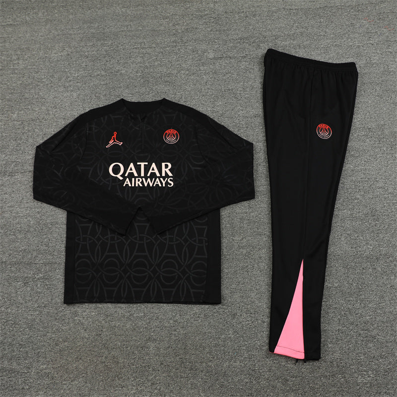 Paris-Saint-German Black Tracksuit