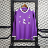 2017/18 Real Madrid Away Long Sleeve Shirt