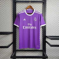 2017/18 Real Madrid Away Short Sleeve Shirt