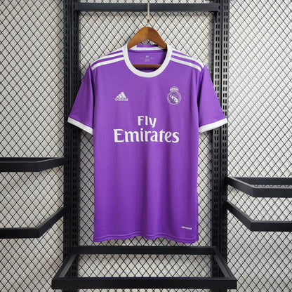 2017/18 Real Madrid Away Short Sleeve Shirt