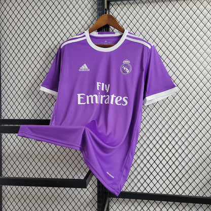 2017/18 Real Madrid Away Short Sleeve Shirt